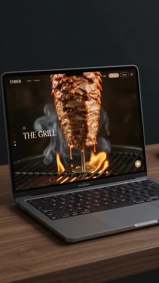 Preview frame from the Cinematic Web Experience video